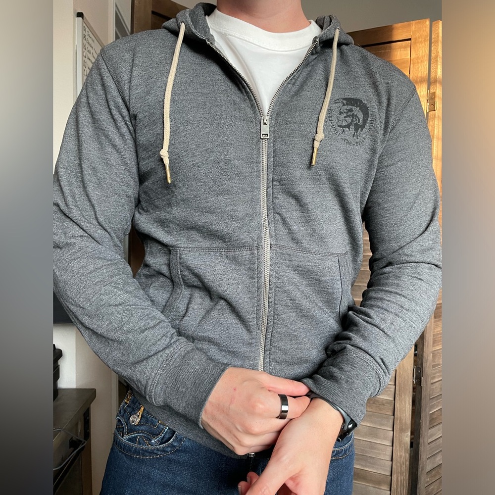 Diesel Loungewear gray hoodie  men’s small